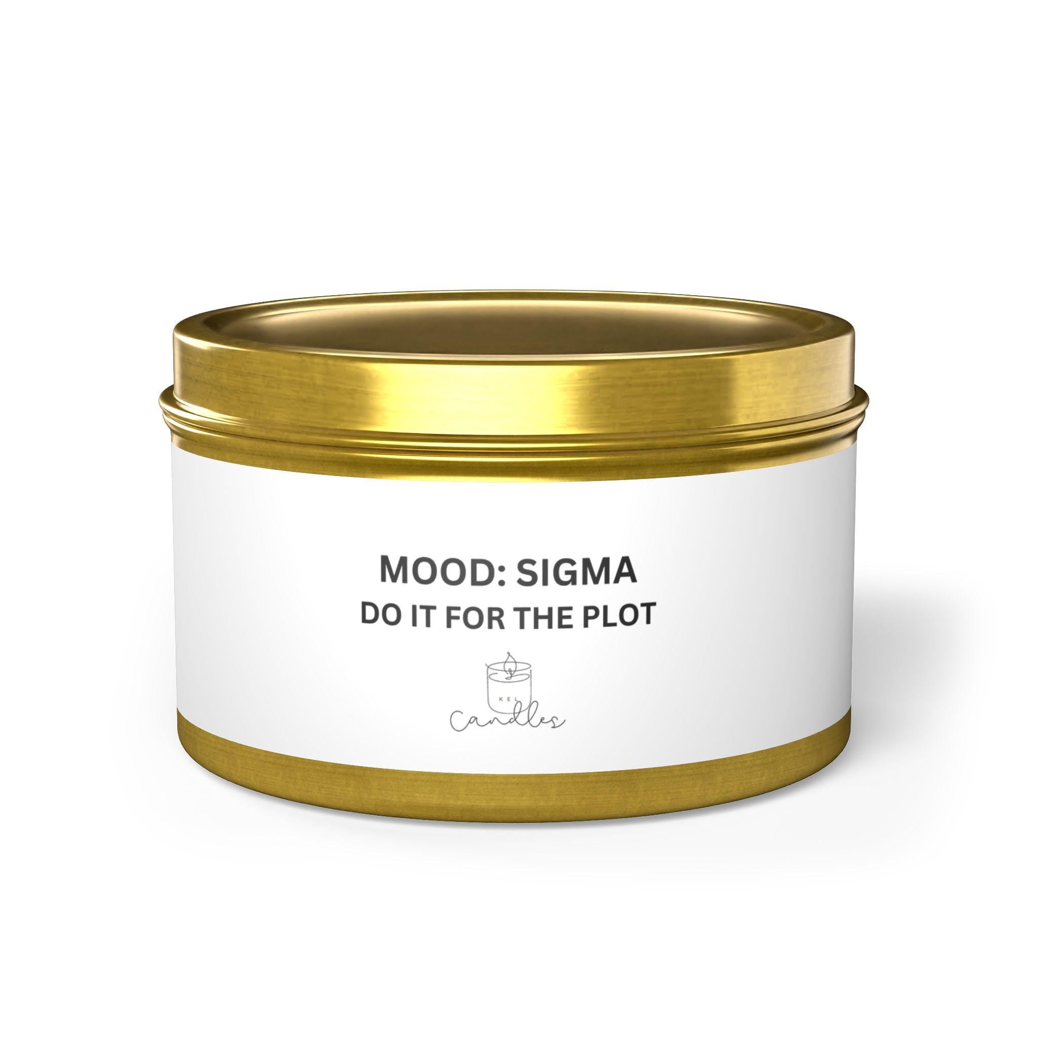 SIGMA "Do it for the plot!" Tin Candles