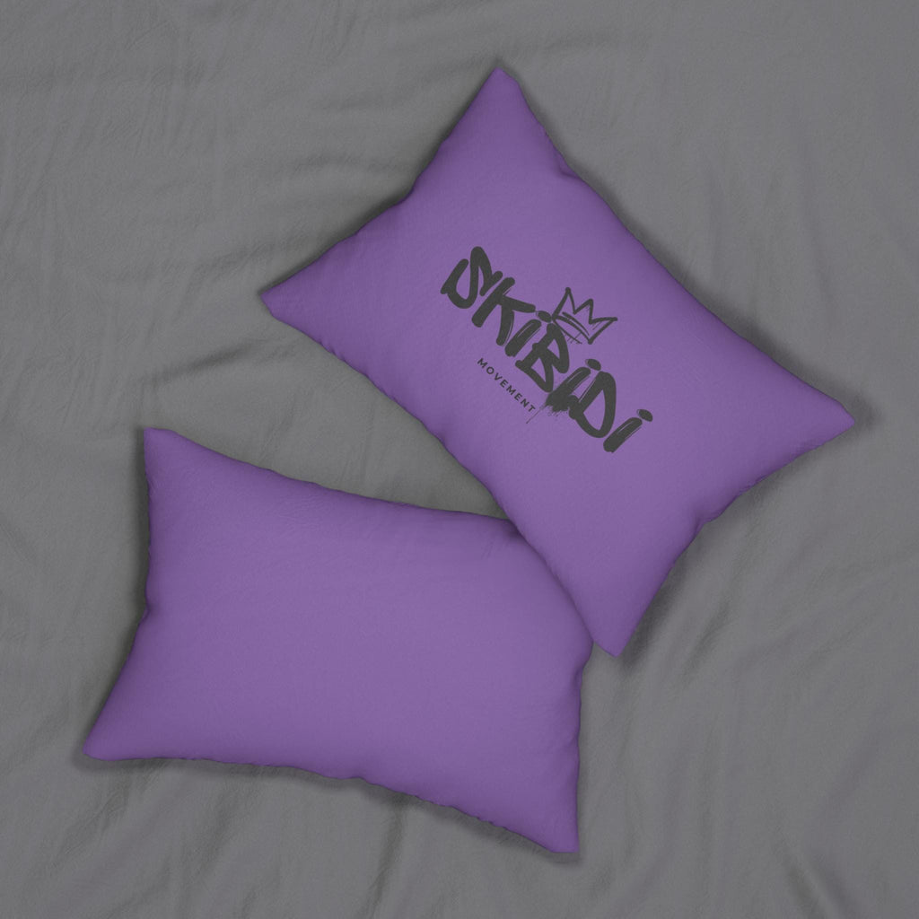 Skibidi Spun Polyester Lumbar Pillow